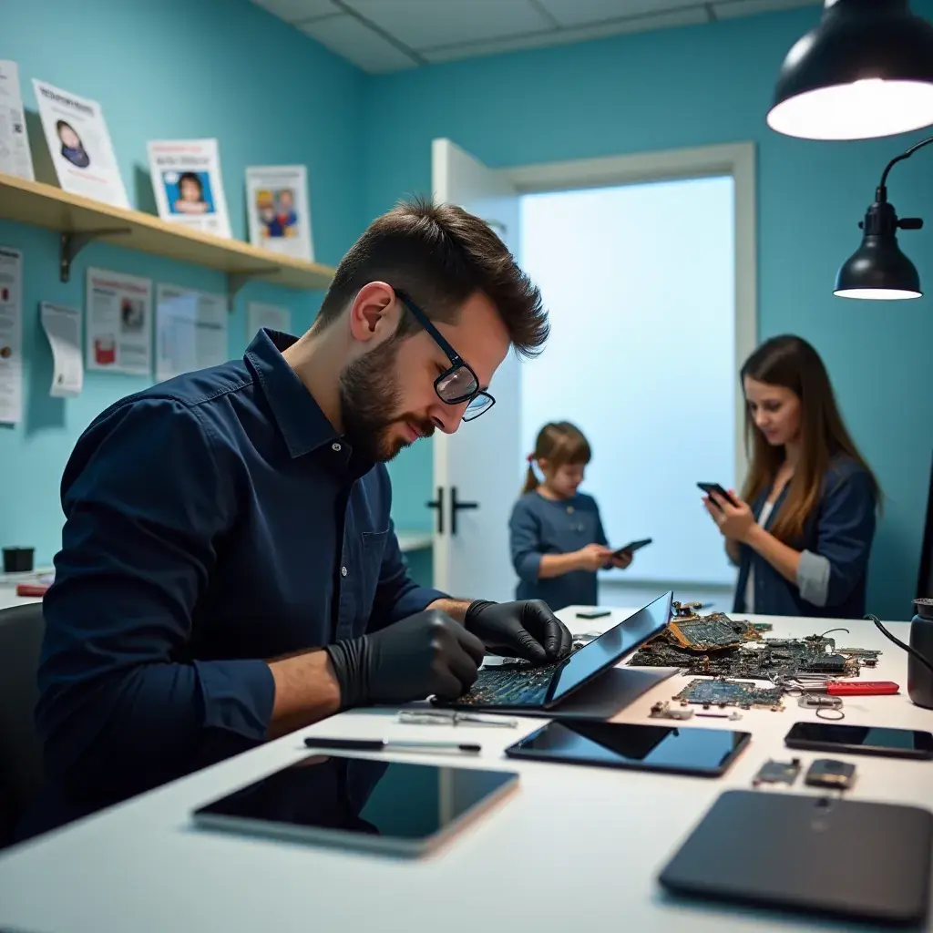 Professional business solutions illustration